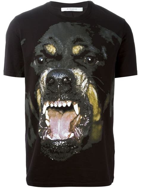 givenchy rottweiler graphic tee|givenchy rottweiler shirt price.